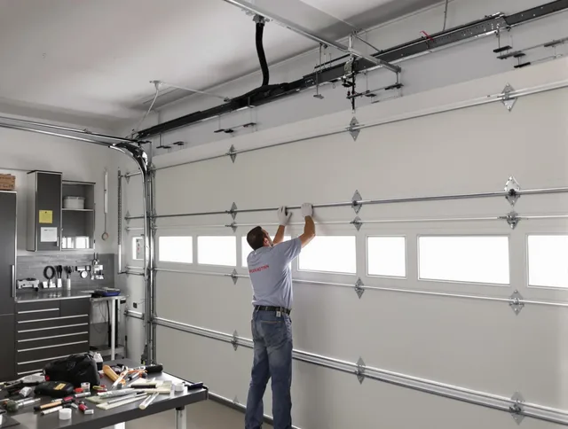 Garage Door Track Repair in Bristol