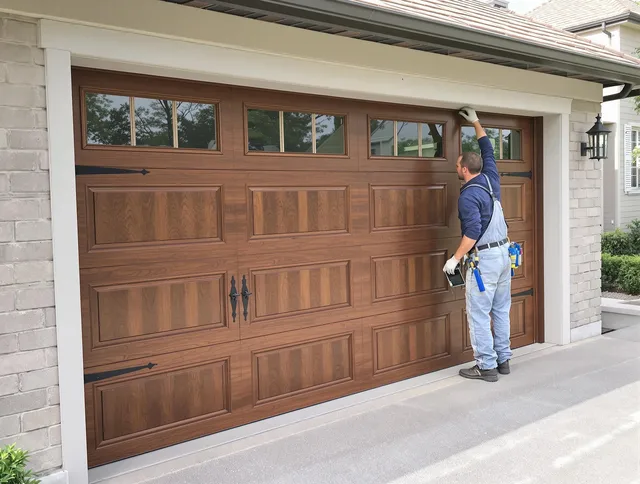 Custom garage door showcase by Bristol Garage Door Repair in Bristol
