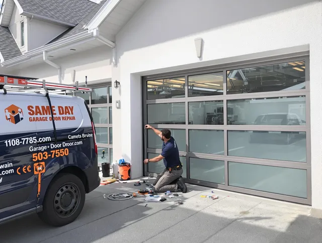 Same-day garage door repair service by Bristol Garage Door Repair in Bristol